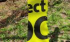 The posters have been damaged near Rothes.