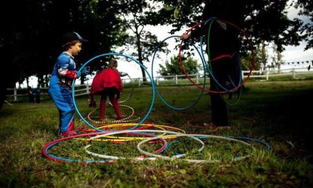 Circus workshops have received funding from Findhorn Bay Arts and the Scottish Government.