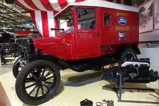 Ford Model T Baker's van at GTM.