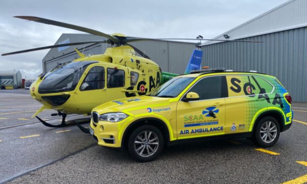 Scaa: Aberdeen air ambulance crew now saving lives by road too