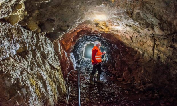 Scotgold Resources' Cononish mine near Tyndrum