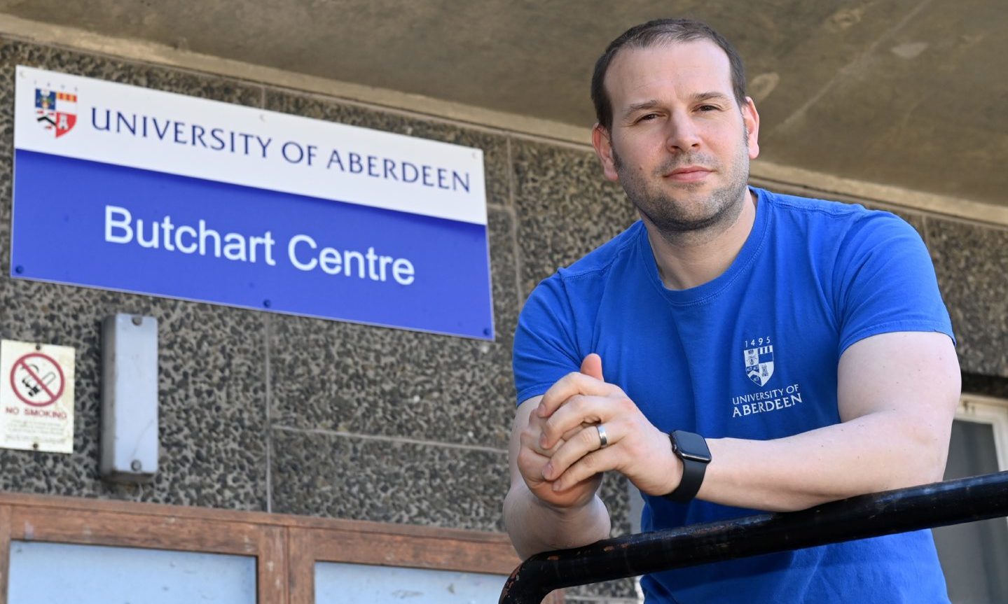 Duncan Stuart, head of student experience at Aberdeen University.