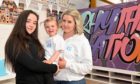 Natasha Stewart is opening Rhythm Nation Dance And Fitness studio in Stonehaven and is pictured with daughter Isla Belle Macgregor, and her sister and dancer Erin McIntyre.