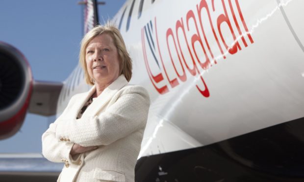 Loganair chief commercial officer Kay Ryan