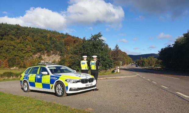 Fifty-five speeding offences were detected by police in the north-east at the weekend