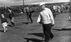 John Panton during the Open Golf Championship at Carnoustie in 1953.