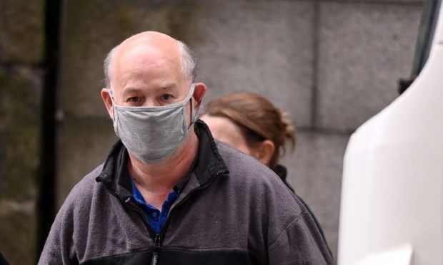 Pictured is Albert Bremner at Aberdeen High Court, Aberdeen.