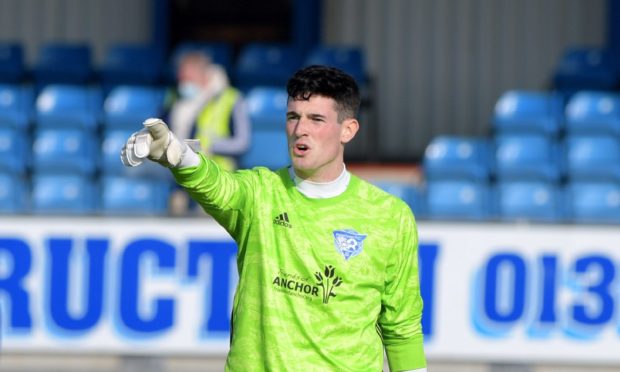 Peterhead goalkeeper Lenny Wilson