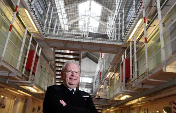 Alex Geddes, operations manager for Peterhead Prison Museum. Picture by Kami Thomson.