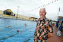 Friends of the Stonehaven Open Air Pool chairman Pete Hill in 2019, when the pool was last open to visitors