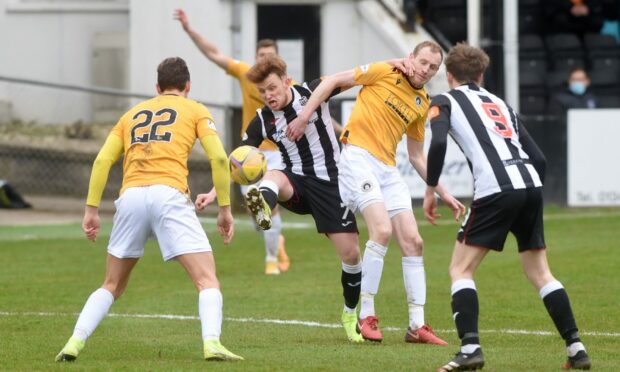 Tony Dingwall is impressing Elgin City manager Gavin Price.  Picture by Sandy McCook