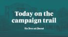 campaign trail SNP manifesto