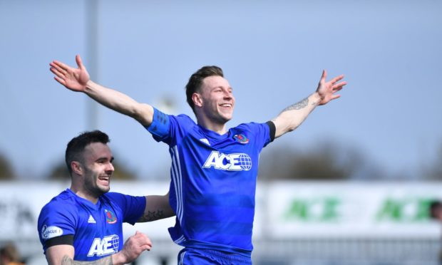 Cove Rangers captain Mitch Megginson.