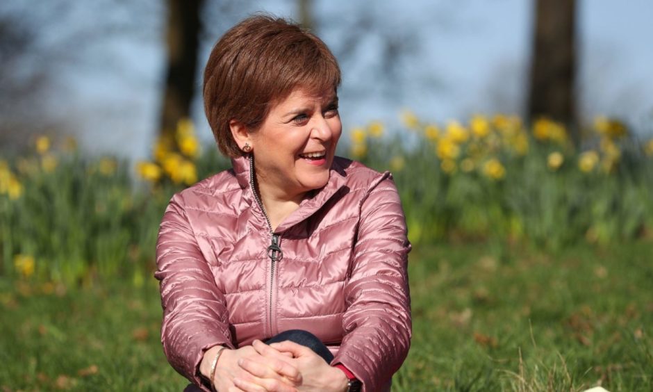 First Minister Nicola Sturgeon.