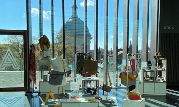 Shop at the Top is a new retail space at the Aberdeen Art Gallery showcasing local creatives