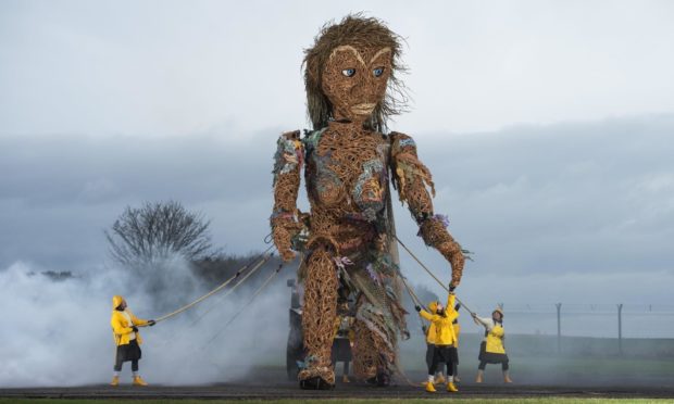 Storm, Scotland’s largest puppet, will be a centrepiece of the Fringe By The Sea festival in North Berwick, this summer.