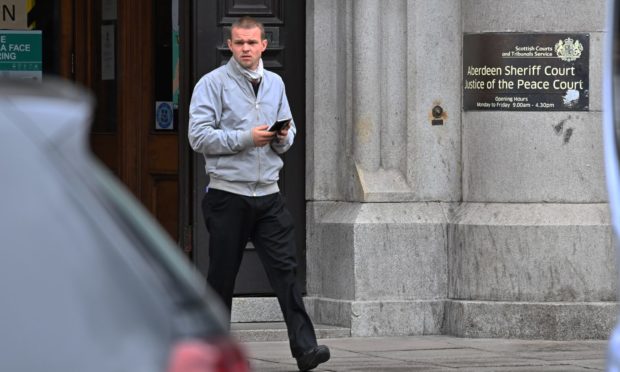 Grant Rennie outside court on Tuesday.