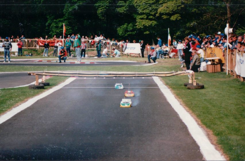 1980s: SDRCC was originally founded to promote 1/8 scale nitro on-road racing.