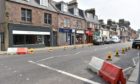 Aberdeenshire Council has implemented new social distancing measures in its busy town areas