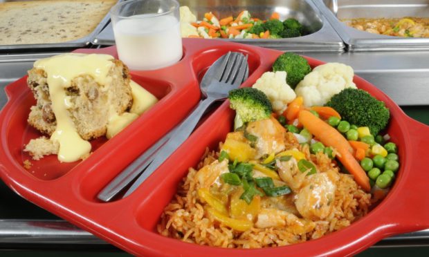 Around 365 secondary pupils in Moray are not taking their free school meal entitlement. Image: Shutterstock