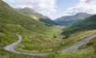 Rest and be Thankful: The A83 at Beinn Ime.