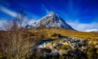 Rescuers were called to assist two men down Buachaille Etive Mor