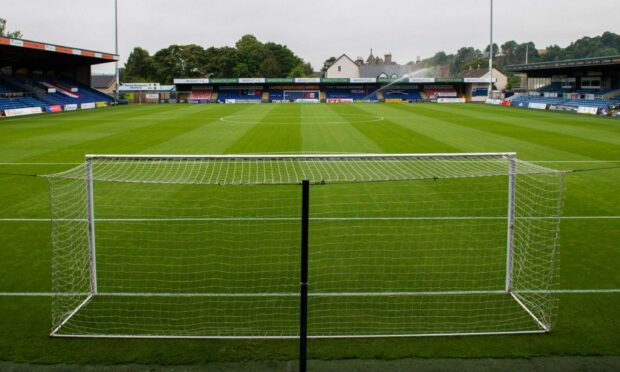 Ross County's Victoria Park Stadium, Dingwall.