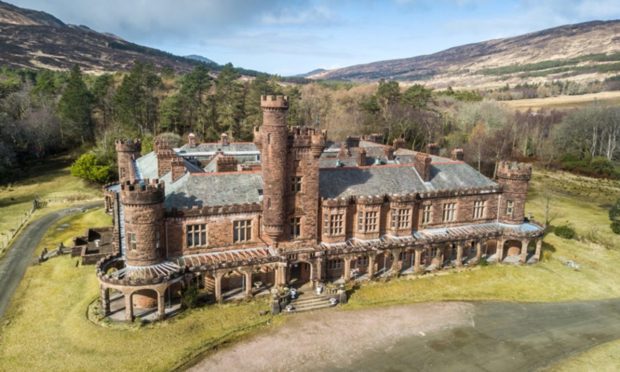 Kinloch Castle on the Isle of Rum