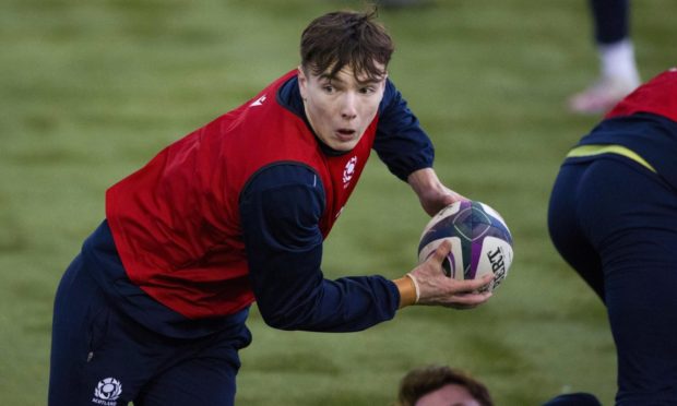 Jamie Dobie started his rugby career at Highland before moving to Glasgow Warriors.