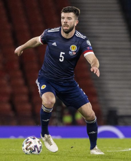 Grant Hanley, who is in the Scotland squad for Euro 2020.