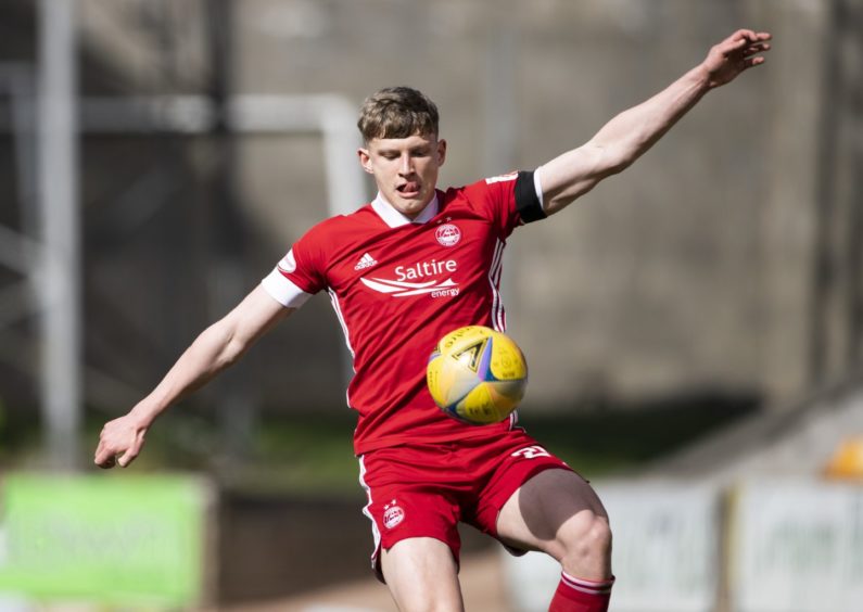Jack MacKenzie has been given an opportunity at left-back for Aberdeen