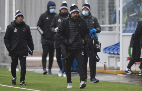 Cove Rangers manager Paul Hartley.