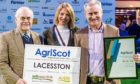 Previous best arable farm winners , John Weir snr, Tammy Weir and John Weir jnr of Lacesston Farm, Fife.