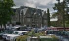 The incident took place in the car park of a hotel on Parade Square in Inverness.