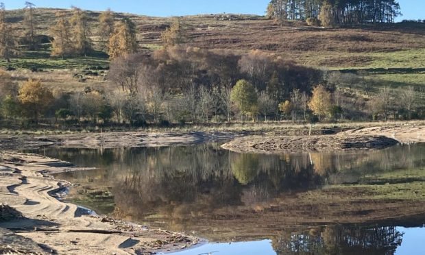 The Beltie Burn wetlands in Aberdeenshire. The new area of wildlife habitat was created by restoring the middle reaches of the Easter Beltie burn to a more natural state. Image courtesy of Dee Catchment Partnership