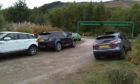 Many visitors are arriving at Ben Wyvis to find the car park full
