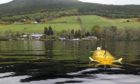 Boaty McBoatface previously at work on Loch Ness.