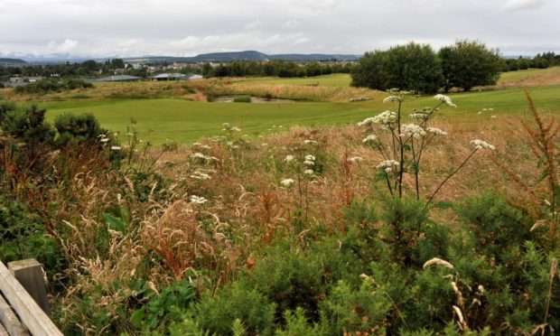 Slackbuie, overlooking Fairways golf course, Inverness.