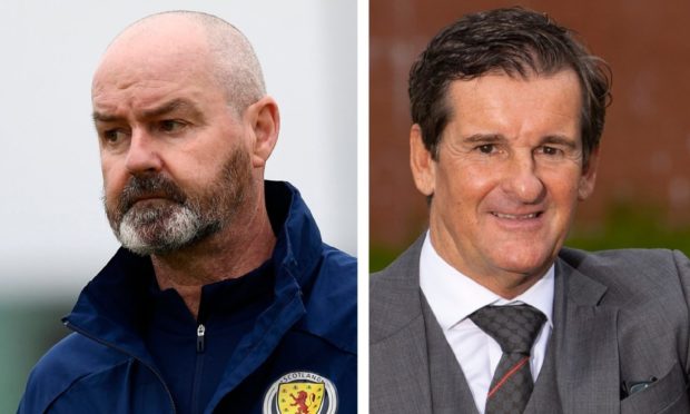 Tosh McKinlay, right, believes Steve Clarke can lead Scotland to the knockout stages at the Euros
