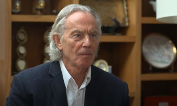 Tony Blair's new look stopped David Knight in his tracks