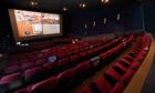 The remote jury centre in the Vue cinema.
