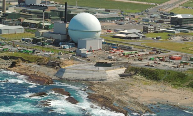 Dounreay nuclear complex near Thurso