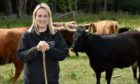 Grace Noble, owner of Aberdeenshire Highland Beef, which offers exclusive farm tours