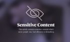 Sensitive content.