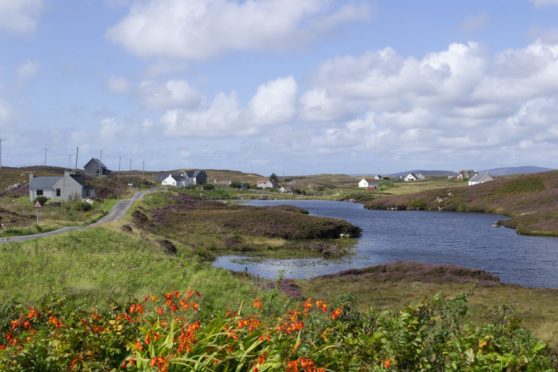 Grimsay, in the Outer Hebrides