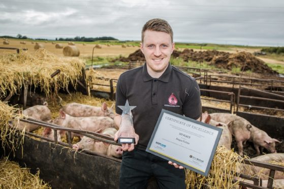 Gus Forbes from Nairnshire company Forbes Farm Fresh won the award in 2019.