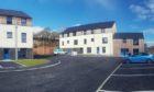 The 16 new properties form phase one of a new £4.6million housing development in Portree.