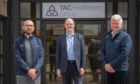 l-r Dr David Leiper, Dr Finlay Dick and Dr Ken Park, of TAC Healthcare Group.