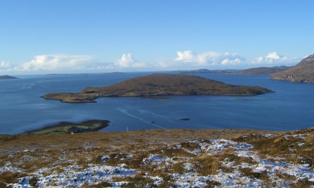 Isle Martin, off Ullapool, needs a new caretaker, but applications have now closed. Pic: Isle Martin trust.