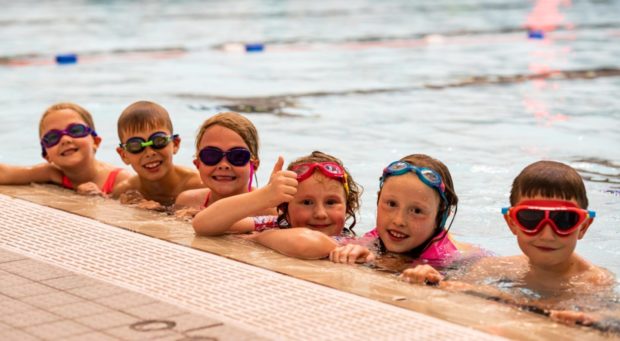 Children got back into the pool for a while last year in Aberdeen, but lockdown struck again